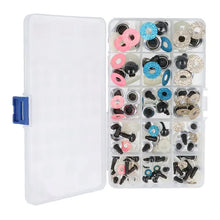 Afbeelding in Gallery-weergave laden, Opry Glitter dierenogen tweekleurig 8-18mm (AST2)