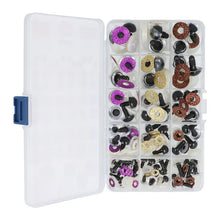 Afbeelding in Gallery-weergave laden, Opry Glitter dierenogen tweekleurig 8-18mm (AST1)