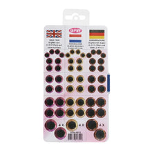 Afbeelding in Gallery-weergave laden, Opry Glitter dierenogen tweekleurig 8-18mm (AST1)