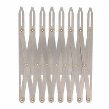 Afbeelding in Gallery-weergave laden, Bohin Knopenverdeler alum Grijs tot 8 knopen 16x8cm