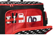 Afbeelding in Gallery-weergave laden, Prym Polka naaimachine trolley 44x22x36cm