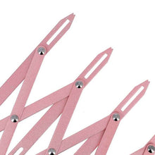 Afbeelding in Gallery-weergave laden, Bohin Knopenverdeler alum. roze tot 9 knopen 16x8cm