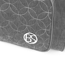 Afbeelding in Gallery-weergave laden, BabySnap Naaimachine Tas Cirkel Patroon Grijs (33483)