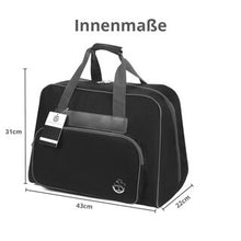 Afbeelding in Gallery-weergave laden, BabySnap Naaimachine Tas Zwart / Grijs (33485)