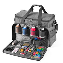 Afbeelding in Gallery-weergave laden, Phoenix Naaimachine Tas Quilt Design Grijs