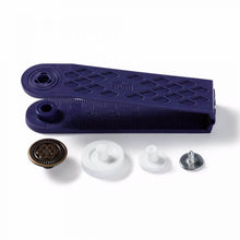 Afbeelding in Gallery-weergave laden, Prym Jeans knopen 17mm oudmessing bloem (622211)