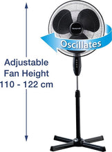 Afbeelding in Gallery-weergave laden, Statiefventilator - Honeywell HSF1630E4 - Zwart