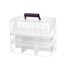Afbeelding in Gallery-weergave laden, BabySnap Accessoiredoos met 3 lagen en garenorganizer
