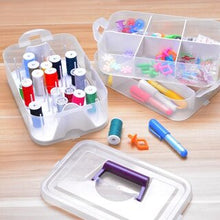 Afbeelding in Gallery-weergave laden, BabySnap Accessoiredoos met 3 lagen en garenorganizer
