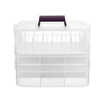 Afbeelding in Gallery-weergave laden, BabySnap Accessoiredoos met 3 lagen en garenorganizer
