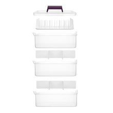 Afbeelding in Gallery-weergave laden, BabySnap Accessoiredoos met 3 lagen en garenorganizer
