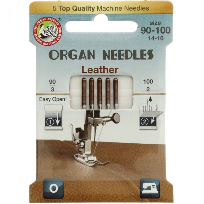 Organ Eco-pack Leather 5 naalden 90/100