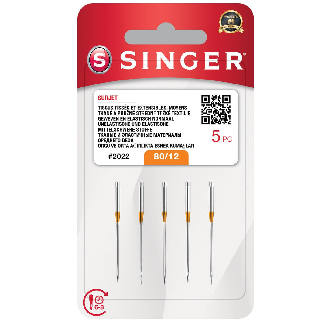 Singer Locknaalden 2022 5x 80/12