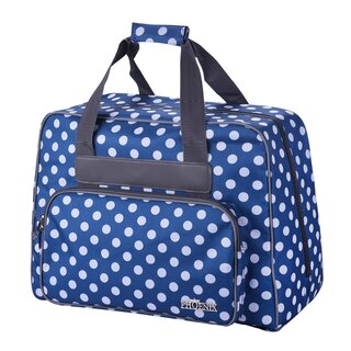 Phoenix Naaimachine Tas Polka Dots Blauw