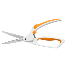 Afbeelding in Gallery-weergave laden, Fiskars reuma schaar 26 cm wit/ oranje * NIEUW *   Actie
