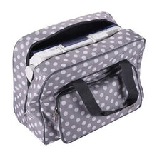 Afbeelding in Gallery-weergave laden, Phoenix Naaimachine Tas Polka Dots Grijs
