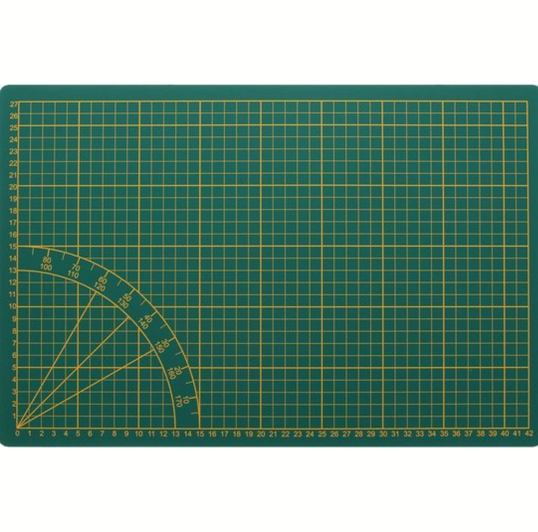 Snijmat A3 ( 45x30 cm) groen