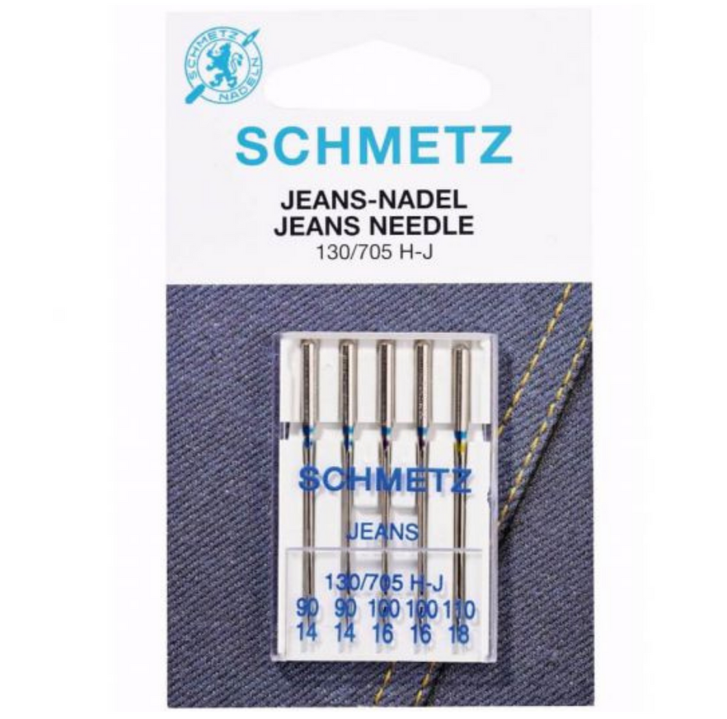 Schmetz Jeans 5 Naalden 90/14 - 100/16 - 110/18