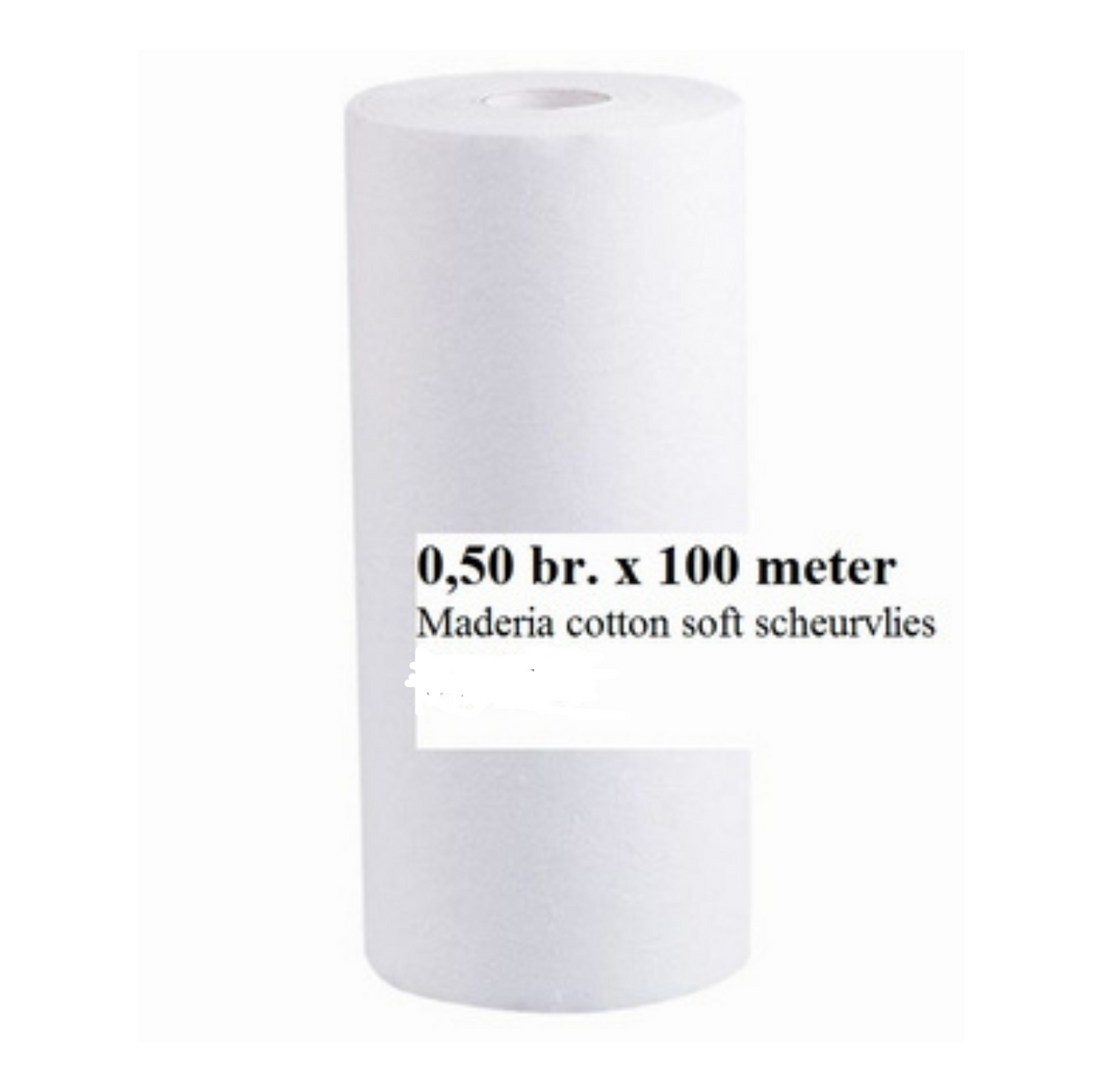 Maderia Cotton soft scheurvlies 100 meter (0,50 breedte)